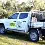 4x4 utility vehicle used by Hunter Bush Regeneration